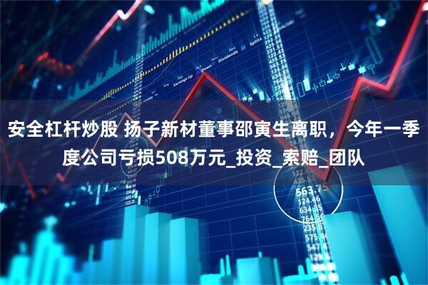 安全杠杆炒股 扬子新材董事邵寅生离职，今年一季度公司亏损508万元_投资_索赔_团队